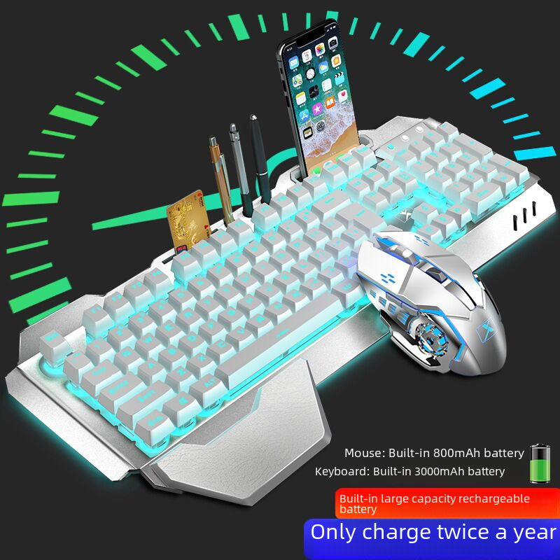 New Alliance K680 Rechargeable Wireless Keyboard Mouse Set