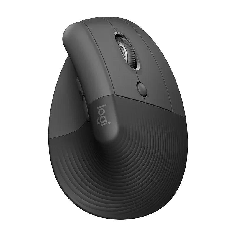 Logitech Lift Vertical Ergonomic Mouse — Silent, Wireless, Bluetooth & USB