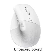 Logitech Lift Vertical Ergonomic Mouse — Silent, Wireless, Bluetooth & USB